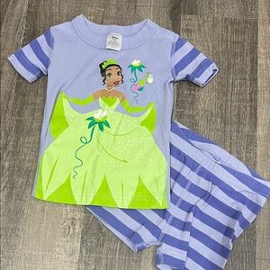 Hanna Andersson Tiana Pajama Set - Lavender and Lime